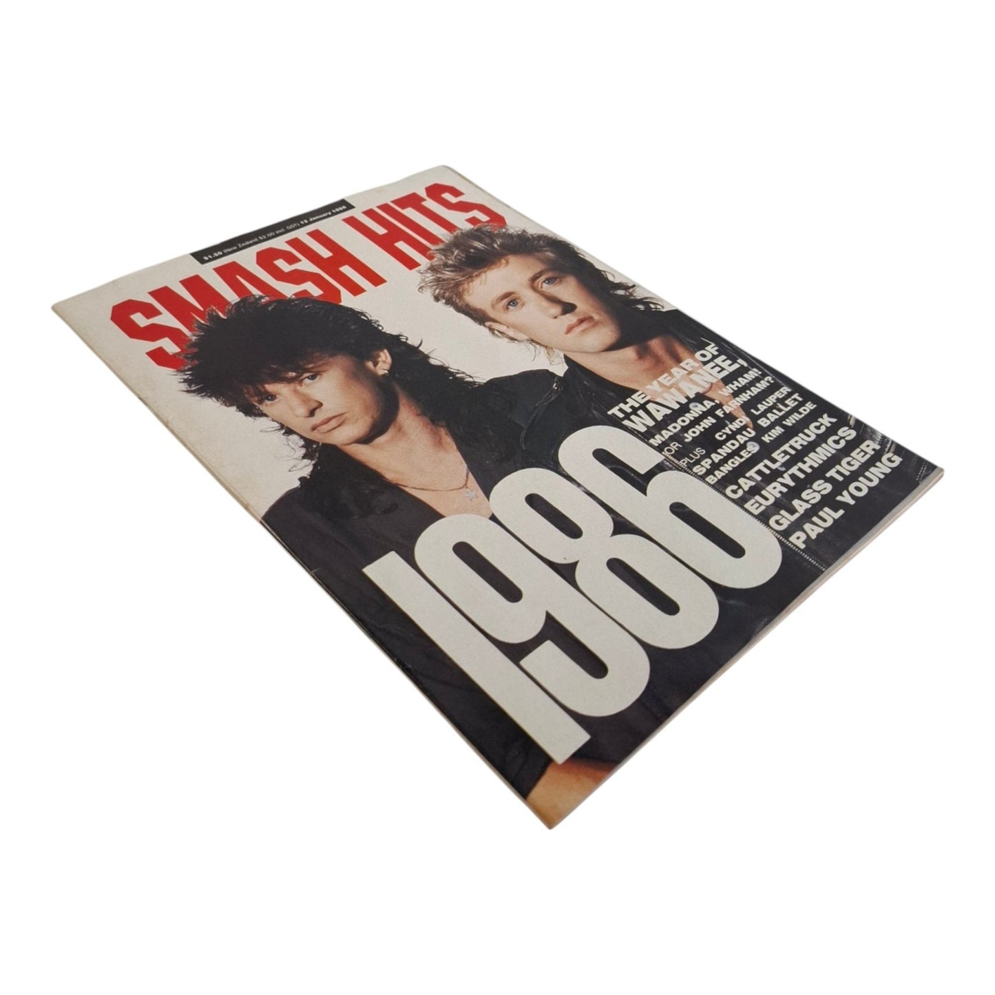 Smash Hits Magazine Australia January 1986 Wa Wa Nee / Cattletruck
