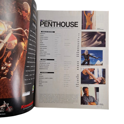 Australian Penthouse Magazine May 1996 Claudia Klein / Kayla Vain