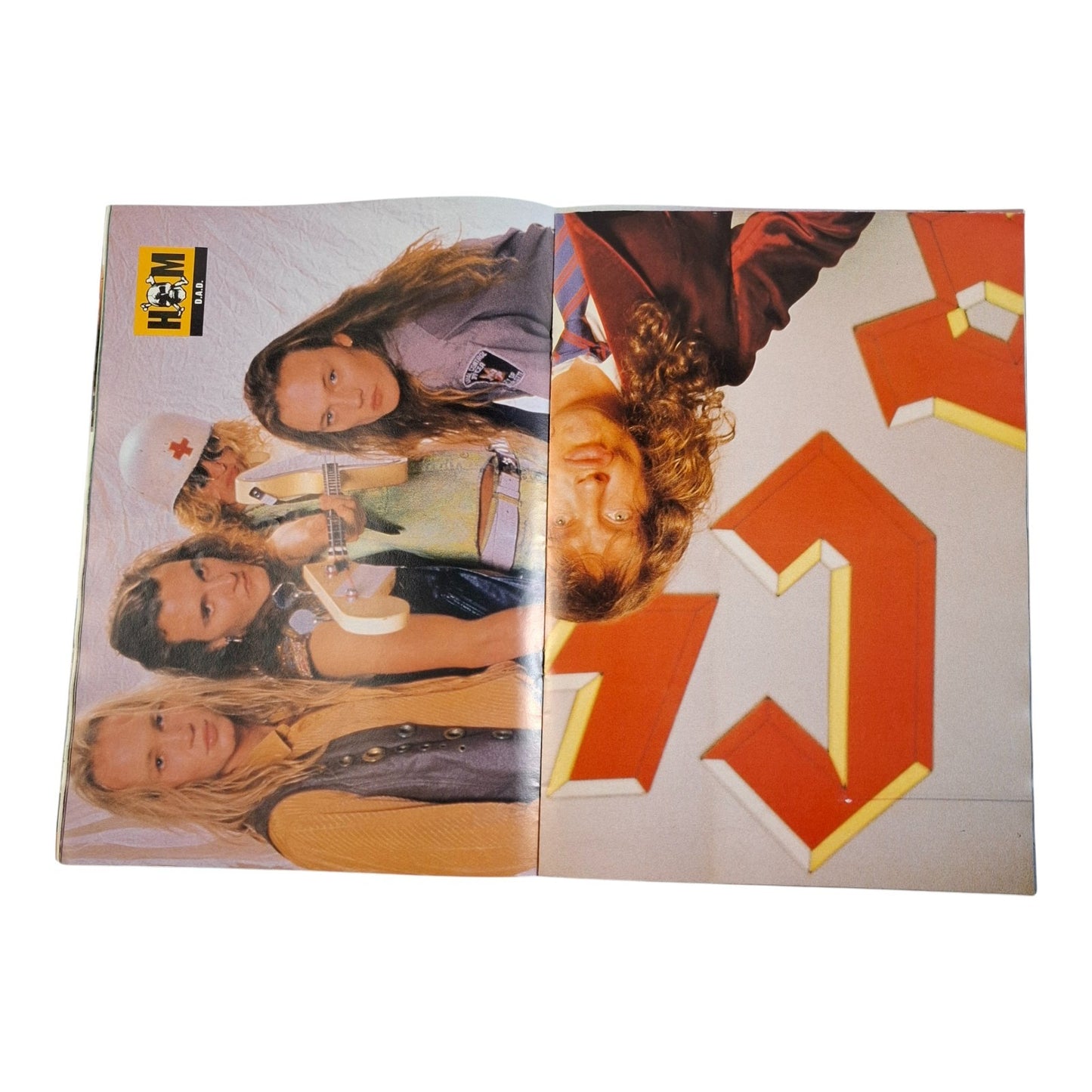 Hot Metal #19 Magazine September 1990 Anthrax - Megadeath - AC/DC