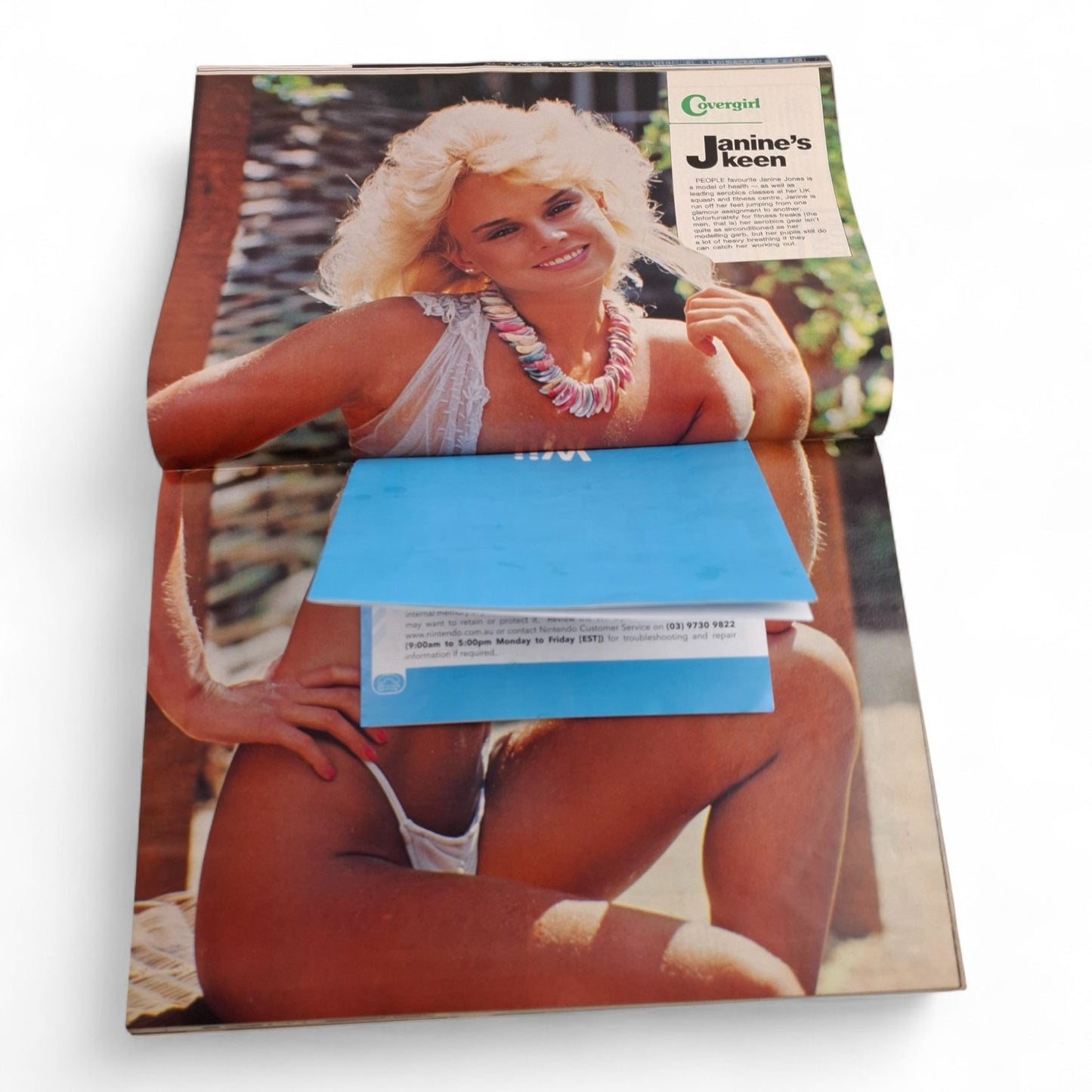 People Magazine With PIX Australia July 28th 1986 Janine Jones