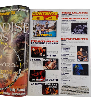 HM Hard Music Magazine #84 March 1996 Primus / Green Day