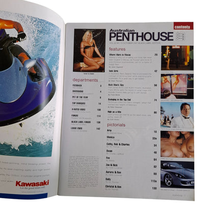Australian Penthouse Magazine October 2001 Fox / Ivetta
