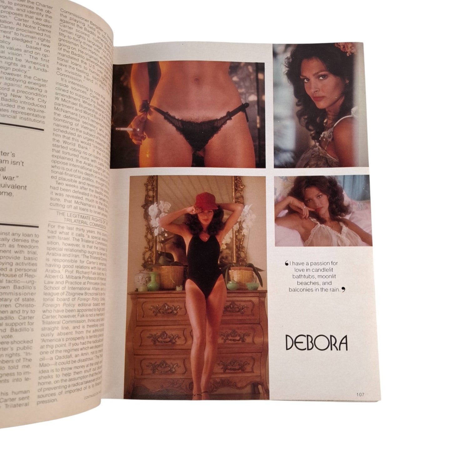 PENTHOUSE U.S Magazine November 1977  Vicki Lynn Johnson / Debora Zullo