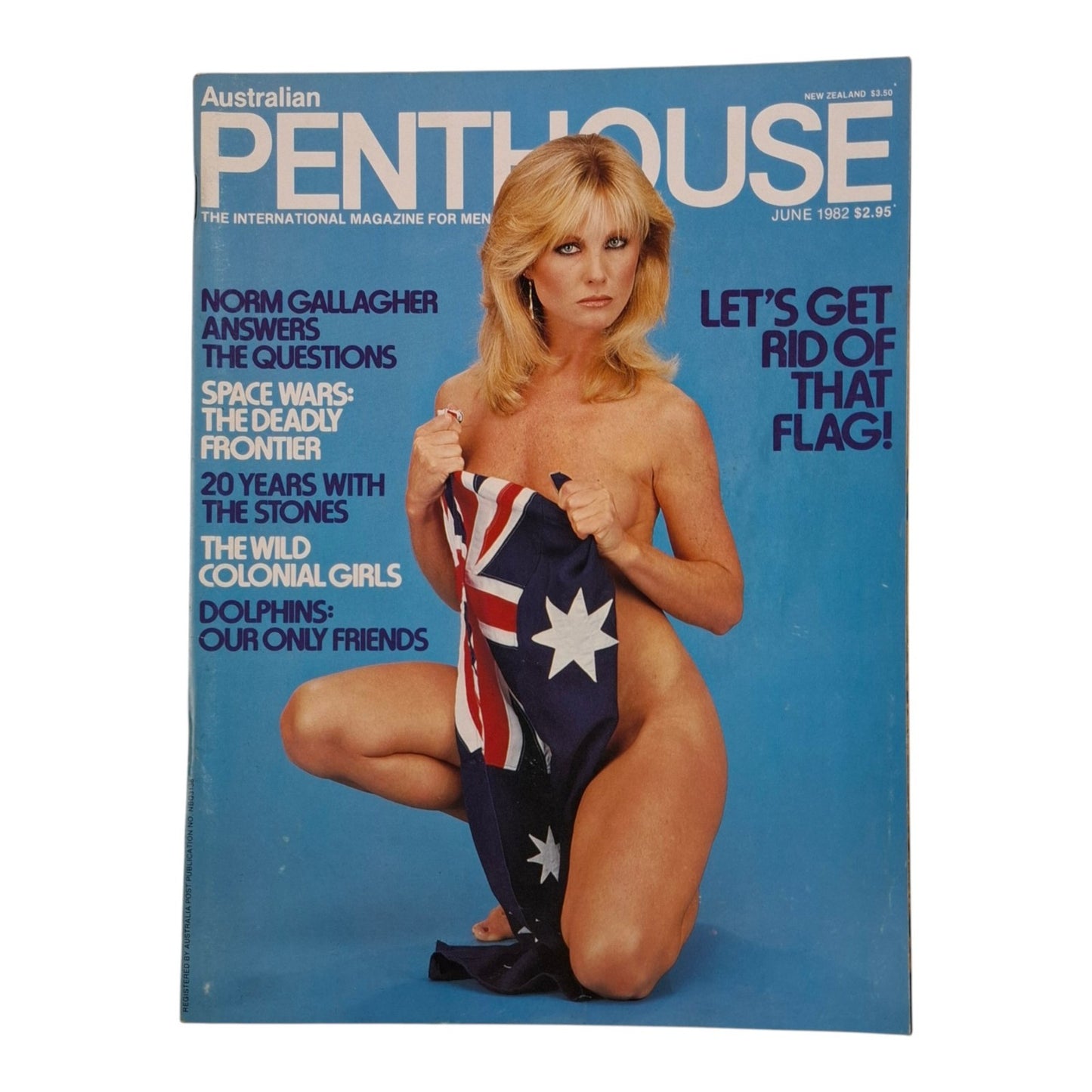 Australian Penthouse Magazine June 1982 Ute Hochmeister / Gabrielle Baldwin