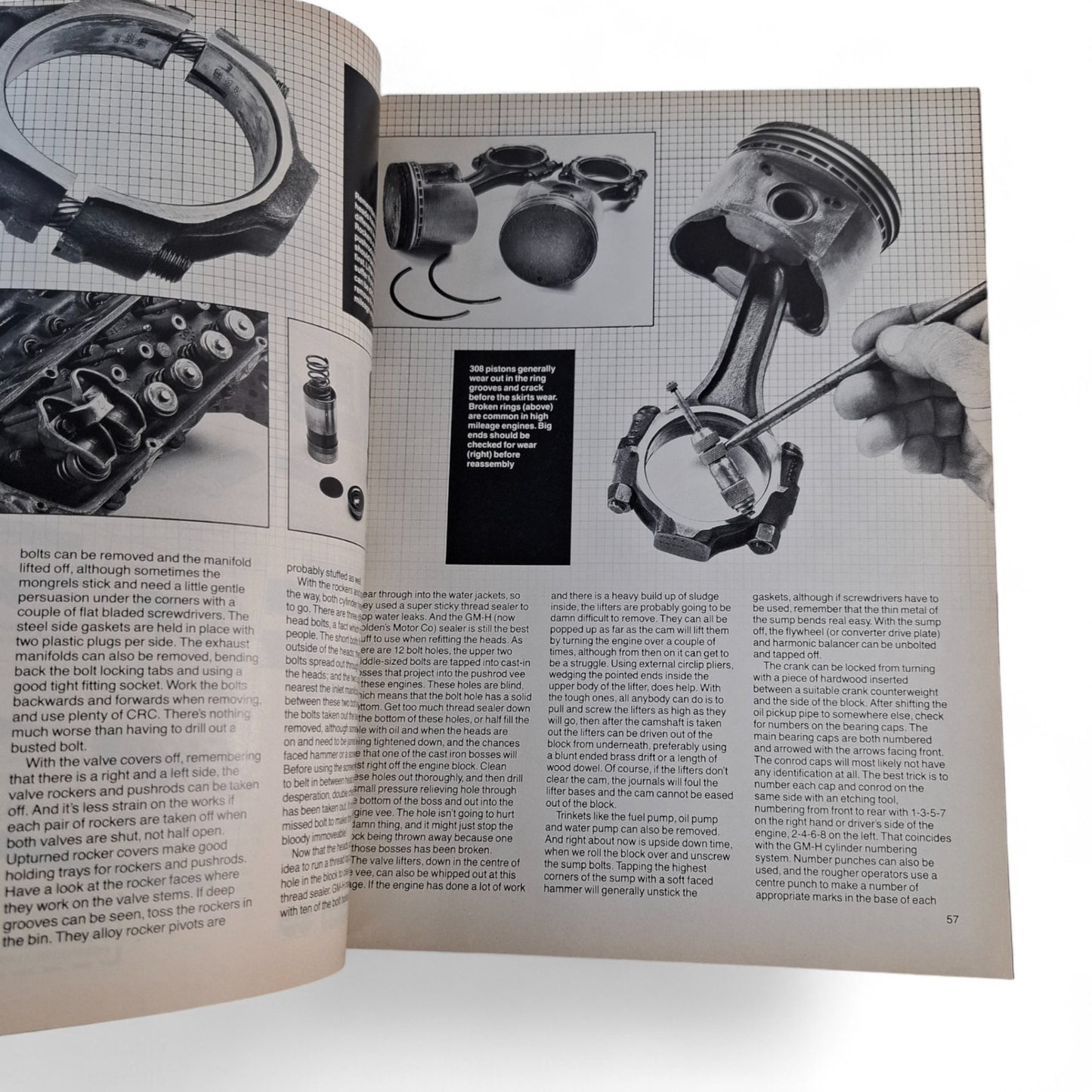 Street Machine Workshop Series Magazine Number One Tough Holden 308 350 V8