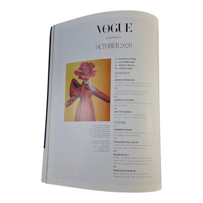 Vogue Australia Magazine October 2020 Sia NEW