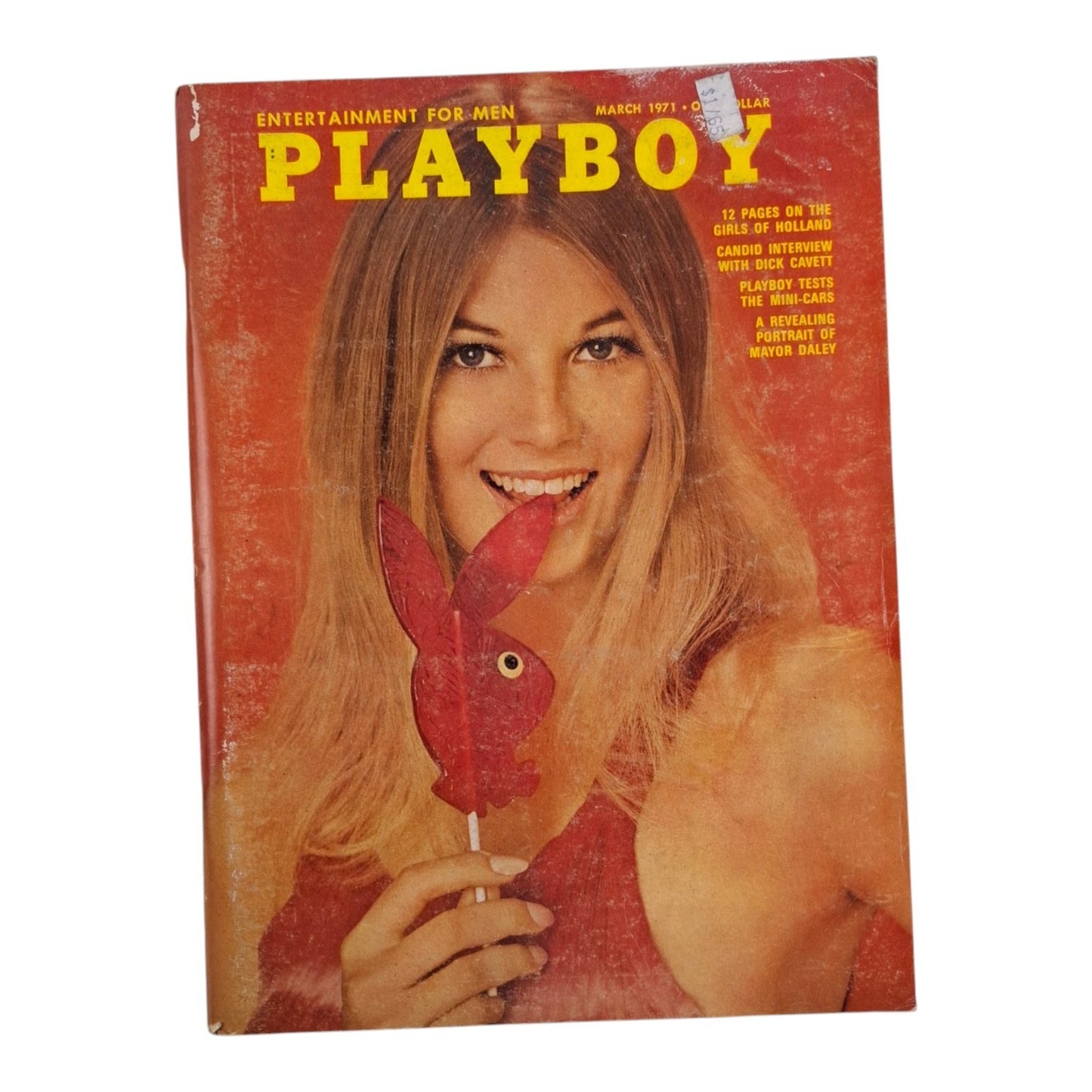 Playboy Magazine March 1971 Peggy Smith / Cynthia Hall