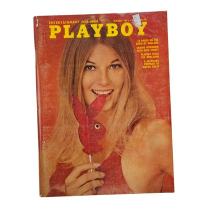 Playboy Magazine March 1971 Peggy Smith / Cynthia Hall