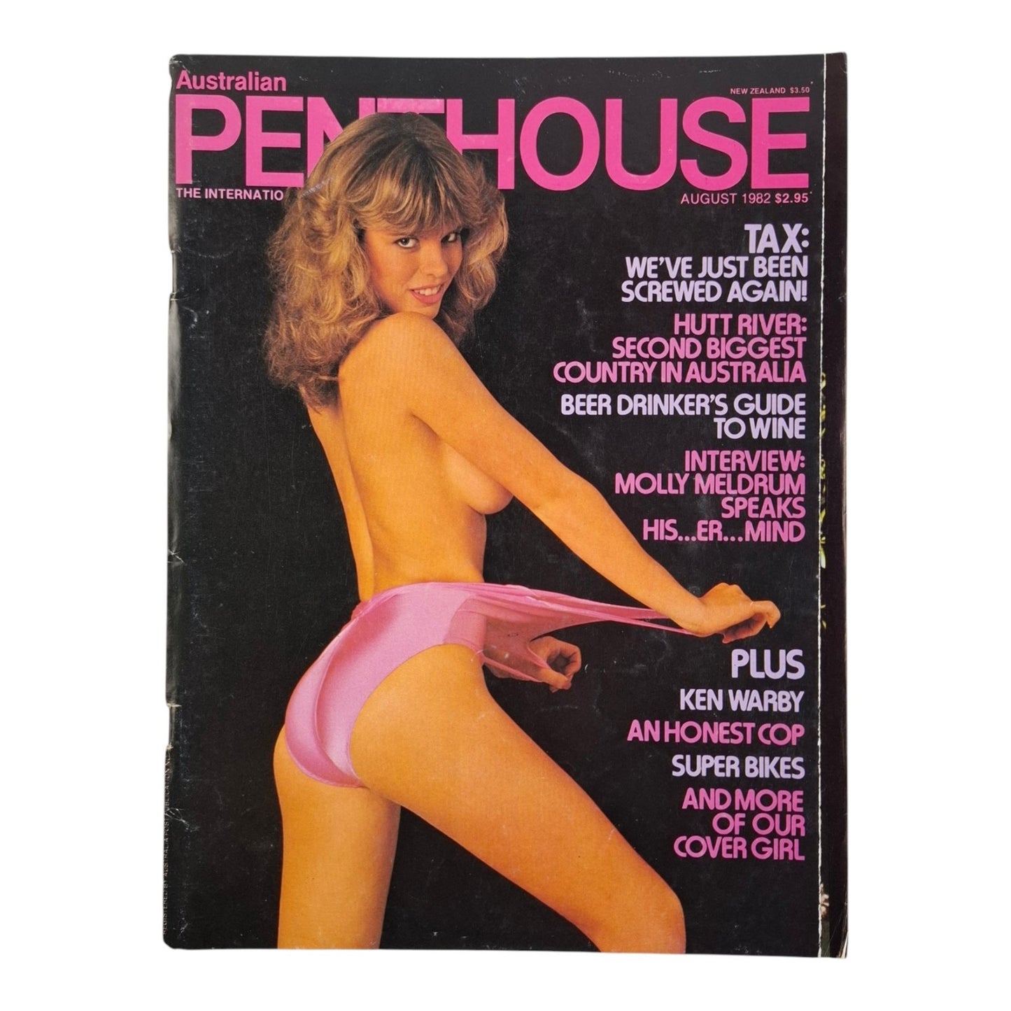 Australian Penthouse Magazine August 1982 Carla Adams / Jane Felber