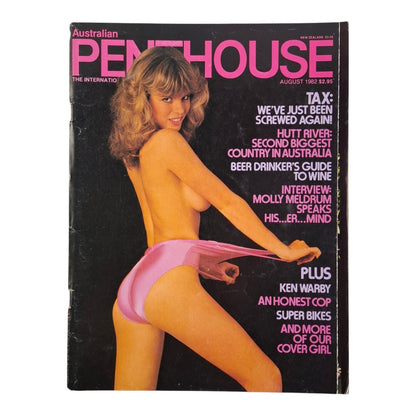 Australian Penthouse Magazine August 1982 Carla Adams / Jane Felber