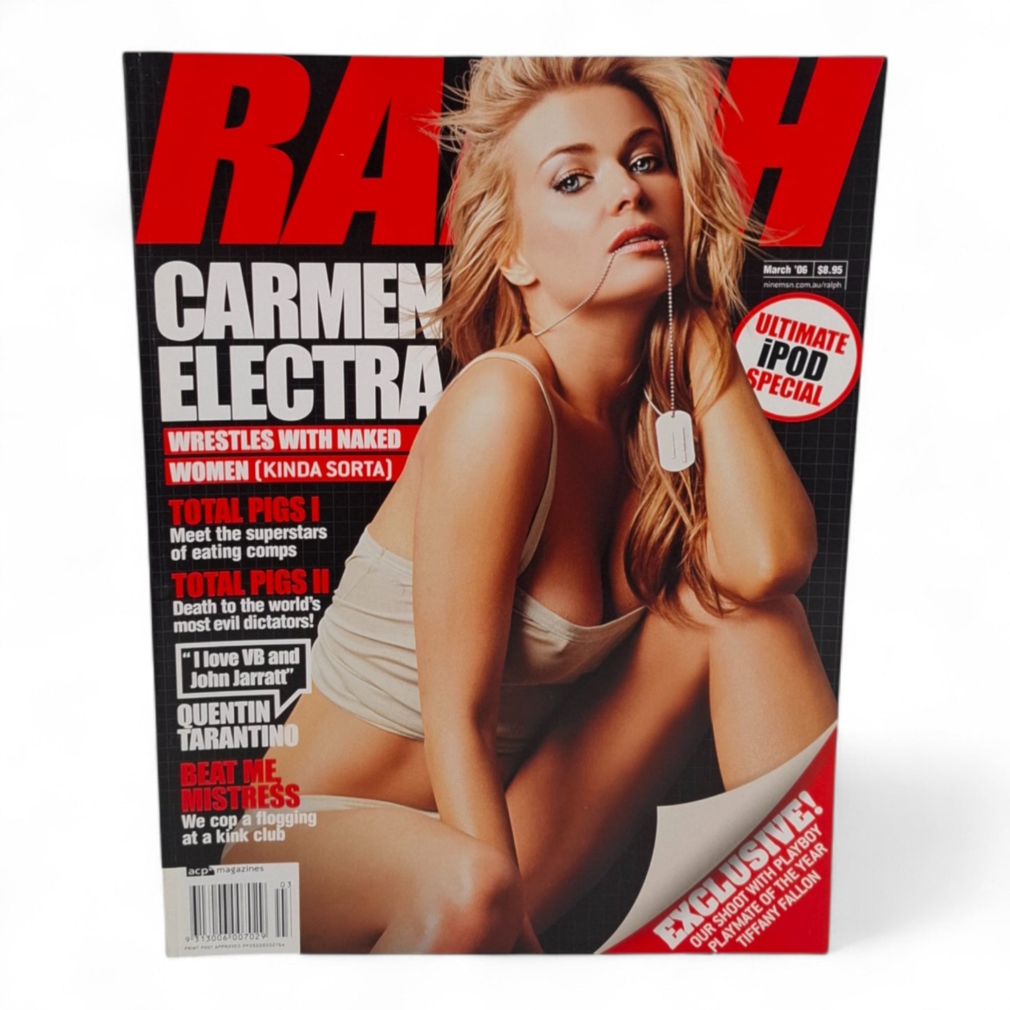 RALPH Australia Magazine March 2006 Carmen Electra ZOO NUTS FHM