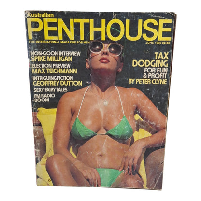 Australian Penthouse Magazine - June 1980 - Tax Dodging / Debra Rietberg