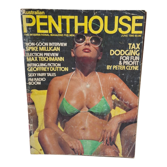 Australian Penthouse Magazine - June 1980 - Tax Dodging / Debra Rietberg