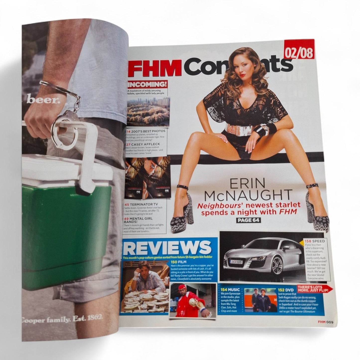 FHM Magazine Australia February 2008 Erin Mcnaught Miss Australia