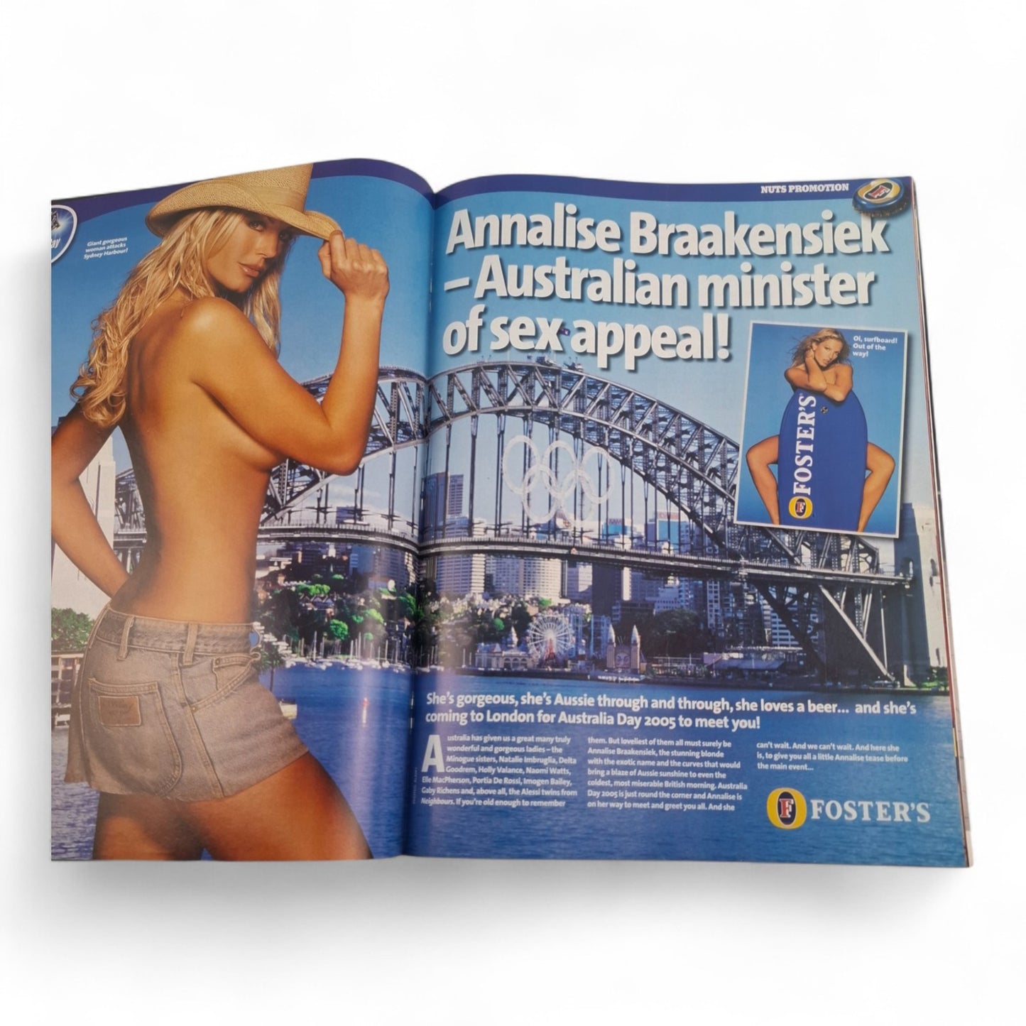 Nuts Magazine 28th Janurary 3rd February 2005 Abi Titmuss ZOO RALPH