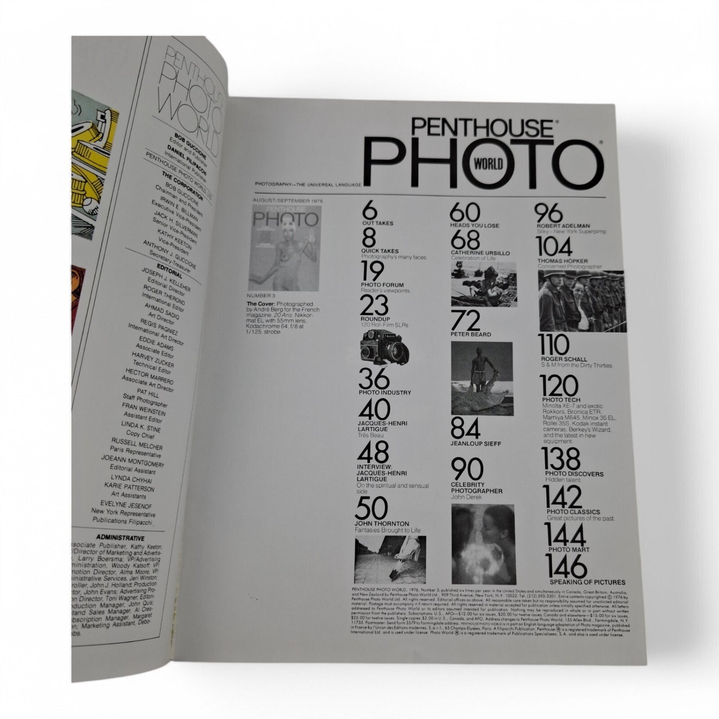 Penthouse Photo World - August September 1976 - Men's Magazine