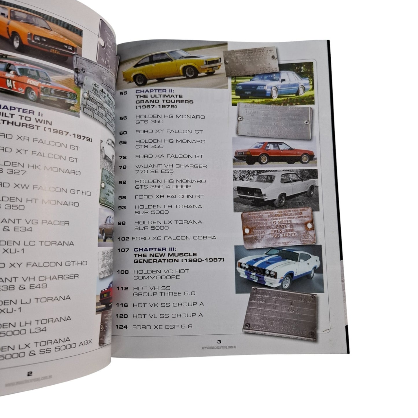 Australian Muscle Car Magazine Glovebox Edition ID Handbook ( RARE )