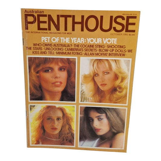 AUSTRALIAN PENTHOUSE October 1982 Bernadette Bryant