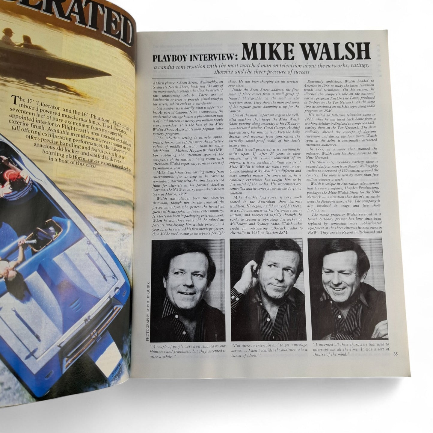 Vintage Australian Playboy Magazine August 1983 Lucy Gill