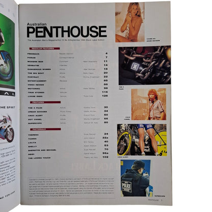 Australian Penthouse Magazine September 1994 Shelly Nicholson