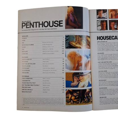Australian Penthouse Magazine May 1990 Tracy Wynters / Trine Michelson