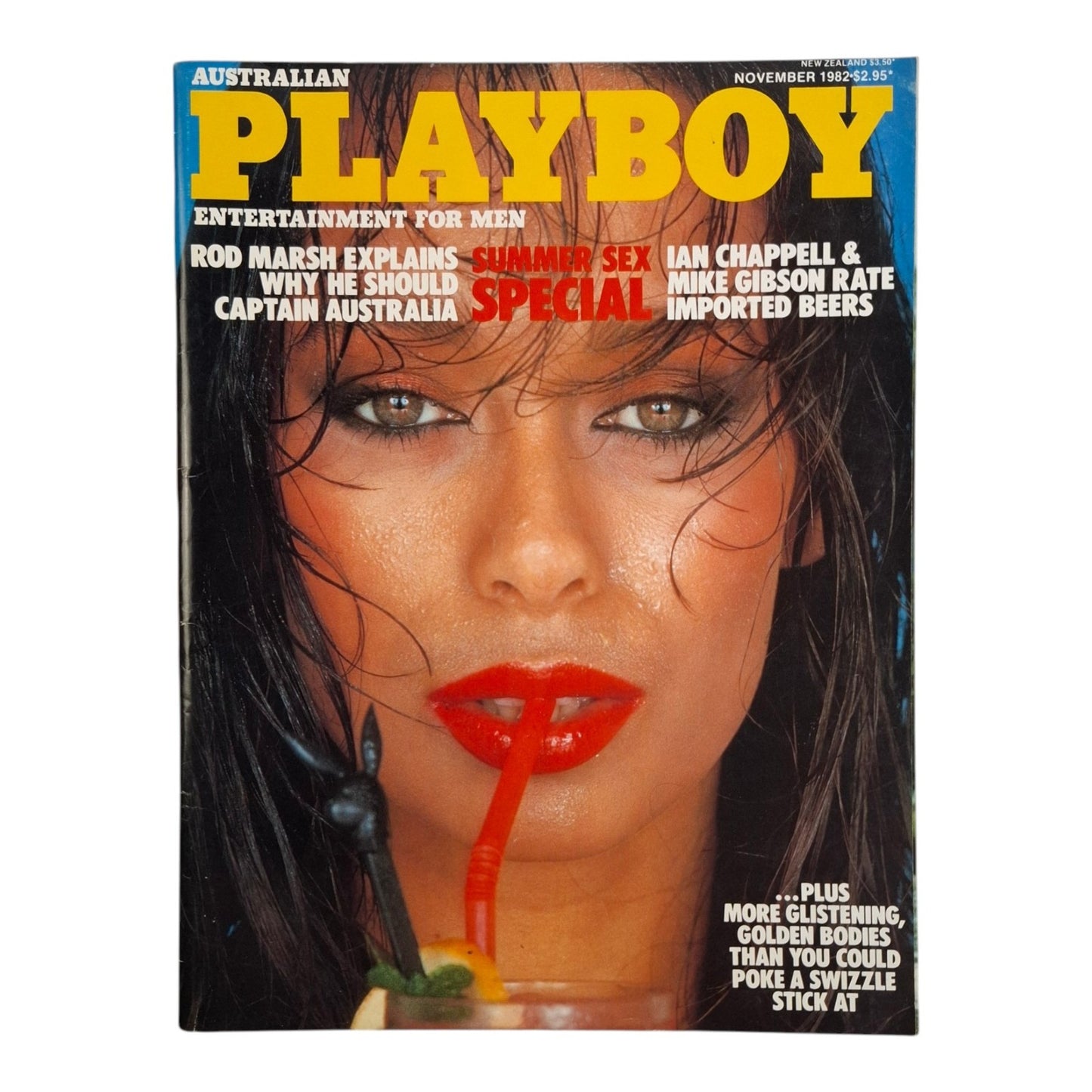 Australian Playboy Magazine November 1982 Kathy Pereira / Sophie Canne