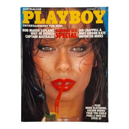 Australian Playboy Magazine November 1982 Kathy Pereira / Sophie Canne