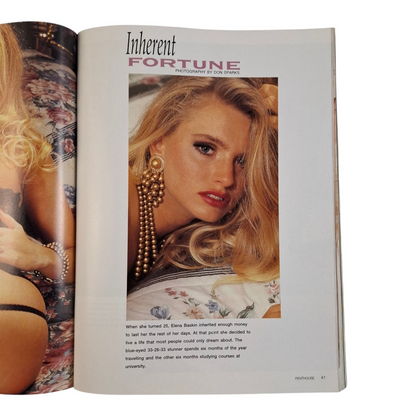 Australian Penthouse Magazine July 1993 Joanne Walker / Elena Baskin