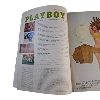 Playboy Magazine September 1967 Bo Bussmann Cover Angela Dorian Centrefold