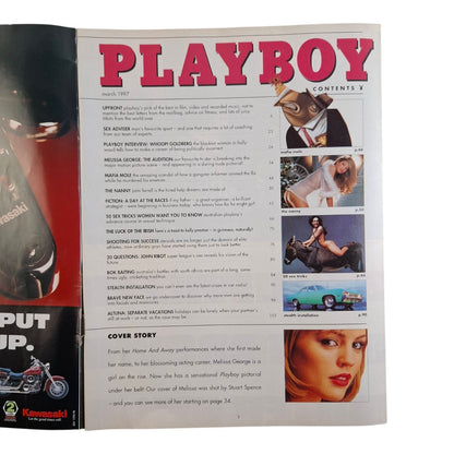 Australian Playboy Magazine March 1997 Melissa George / Jami Farrell