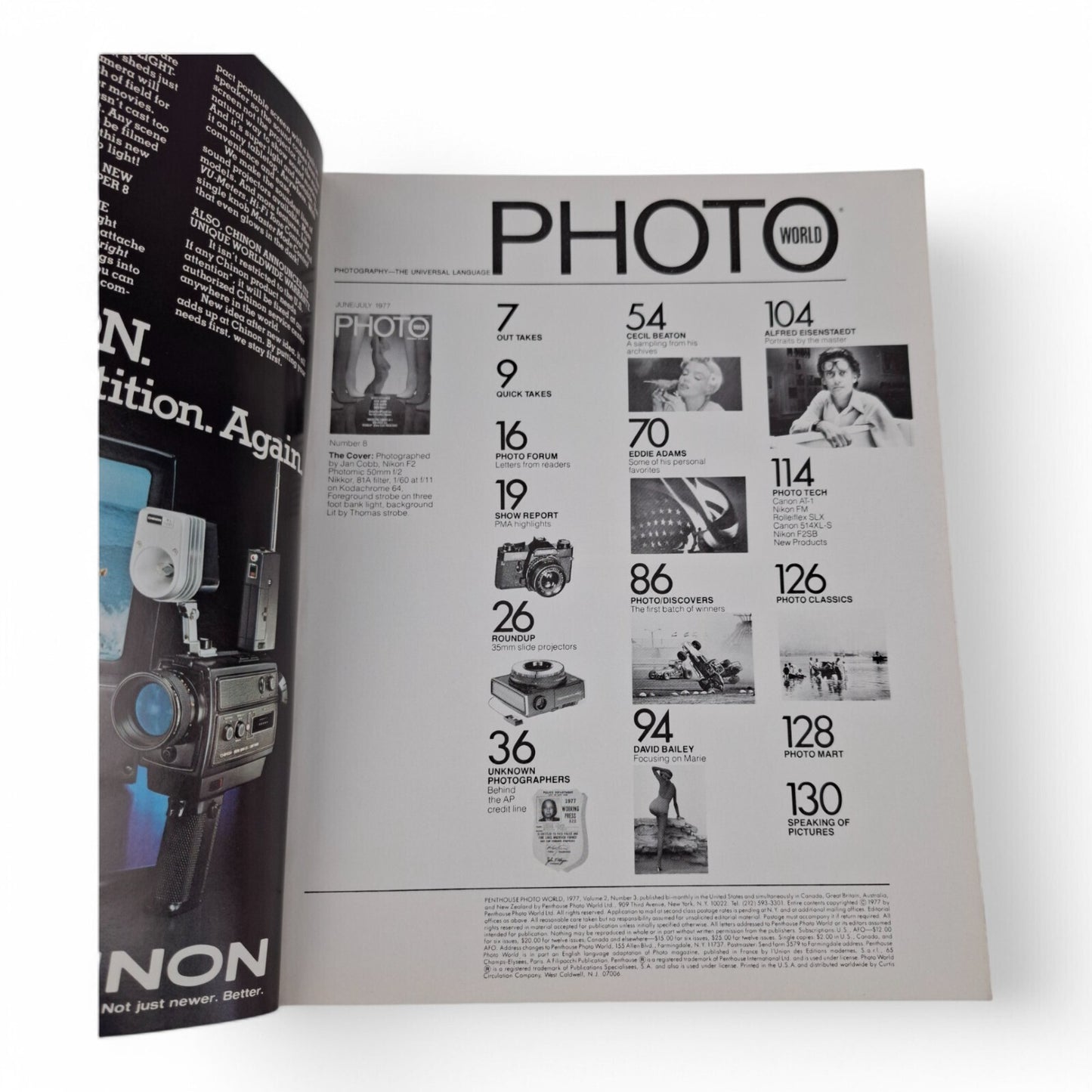 Penthouse Photo World Magazine - June July 1977