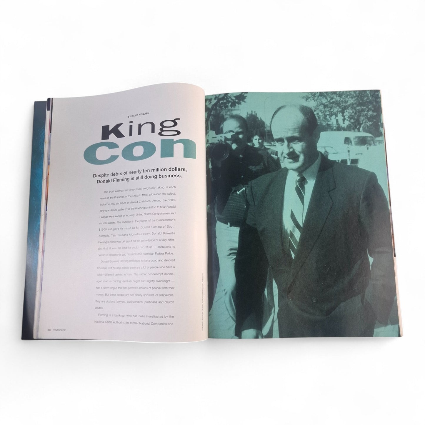 AUSTRALIAN PENTHOUSE April 1993 Men's Magazine Signed By Shelley Rowson