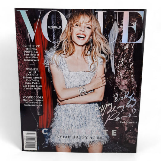 Vogue Australia Magazine - May 2018 Kylie Minogue Cover NEW