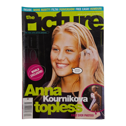 The Picture Magazine Australia #662 May 2001 Anna Kournikova / Mary And Chastity