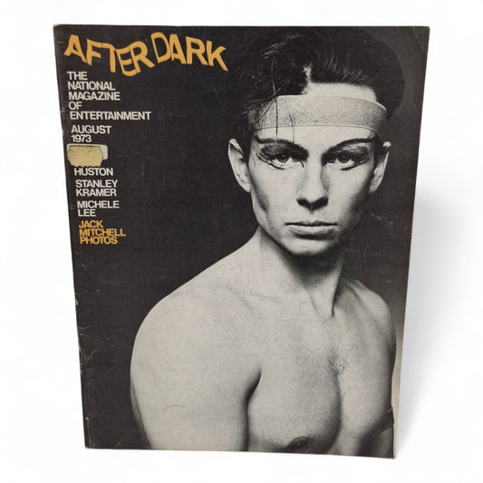 AFTER DARK magazine August 1973 Men's Gay culture film theater photos