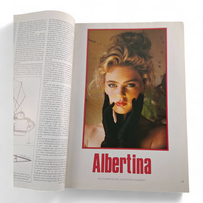 Vintage Mayfair Magazine Vol. 25 No. 2 1990 U.K Playboy Antonia Balint