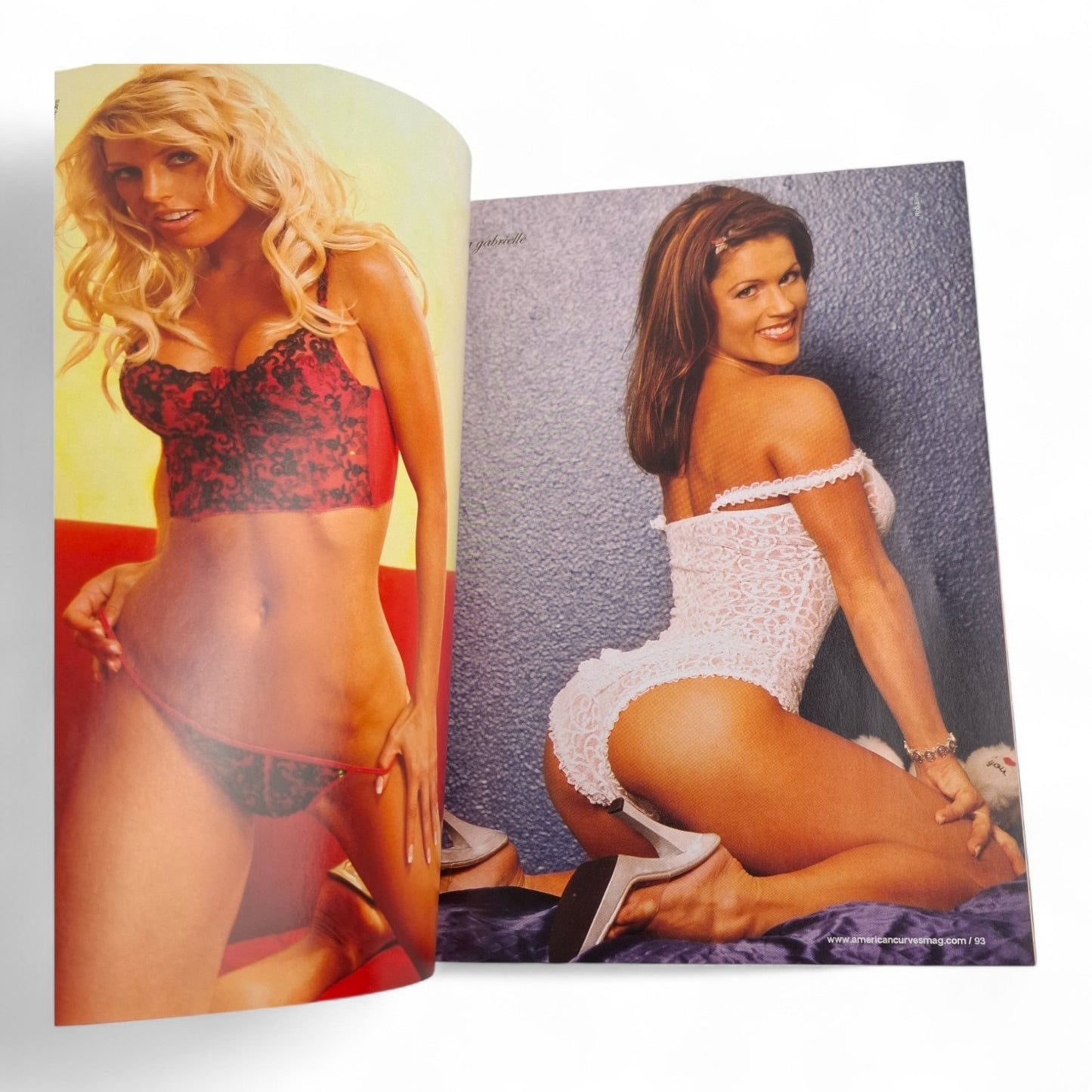AMERICAN CURVES Magazine March 2007 #32. Ice-T Wife Coco