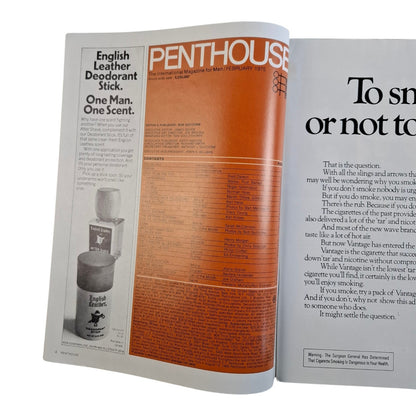 PENTHOUSE U.S Magazine February 1975 Lona Simpson / Pamela Martin