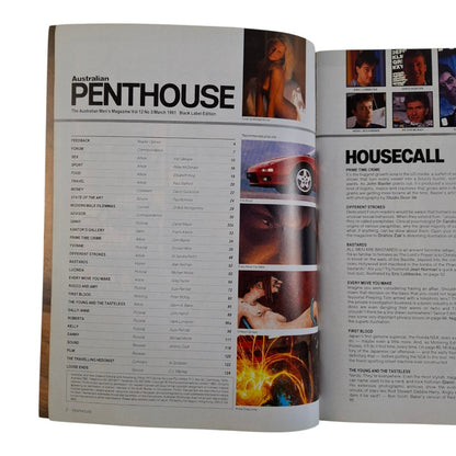 Australian Penthouse Magazine March 1991 Lucinda Foster / Ginny Burbank