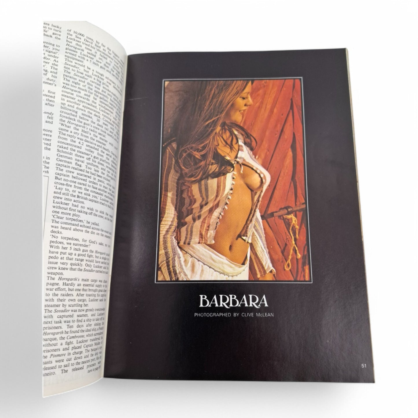 Mayfair Magazine Vol. 10 No. 7 July 1975 U.K Playboy Barbara Molyneux