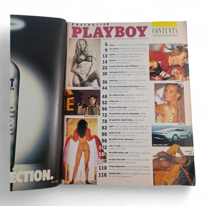 Australian Playboy August 1990 Sharon Stone - Acceptable Condition
