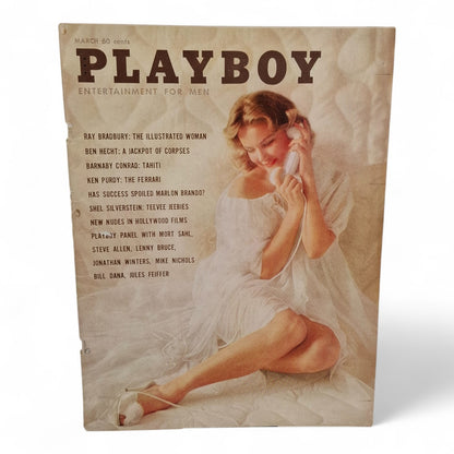 PLAYBOY MAGAZINE March 1961 Tonya Crews Complete