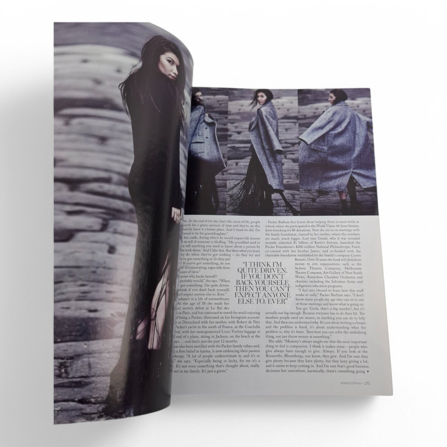 Vogue Australia Magazine December 2015 Cate Clanchett