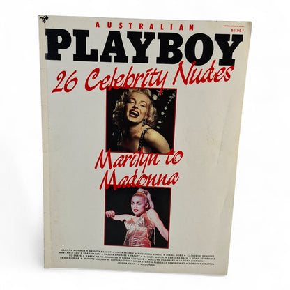 Australian Playboy Magazine 26 Celebrity Nudes Marilyn to Madonna