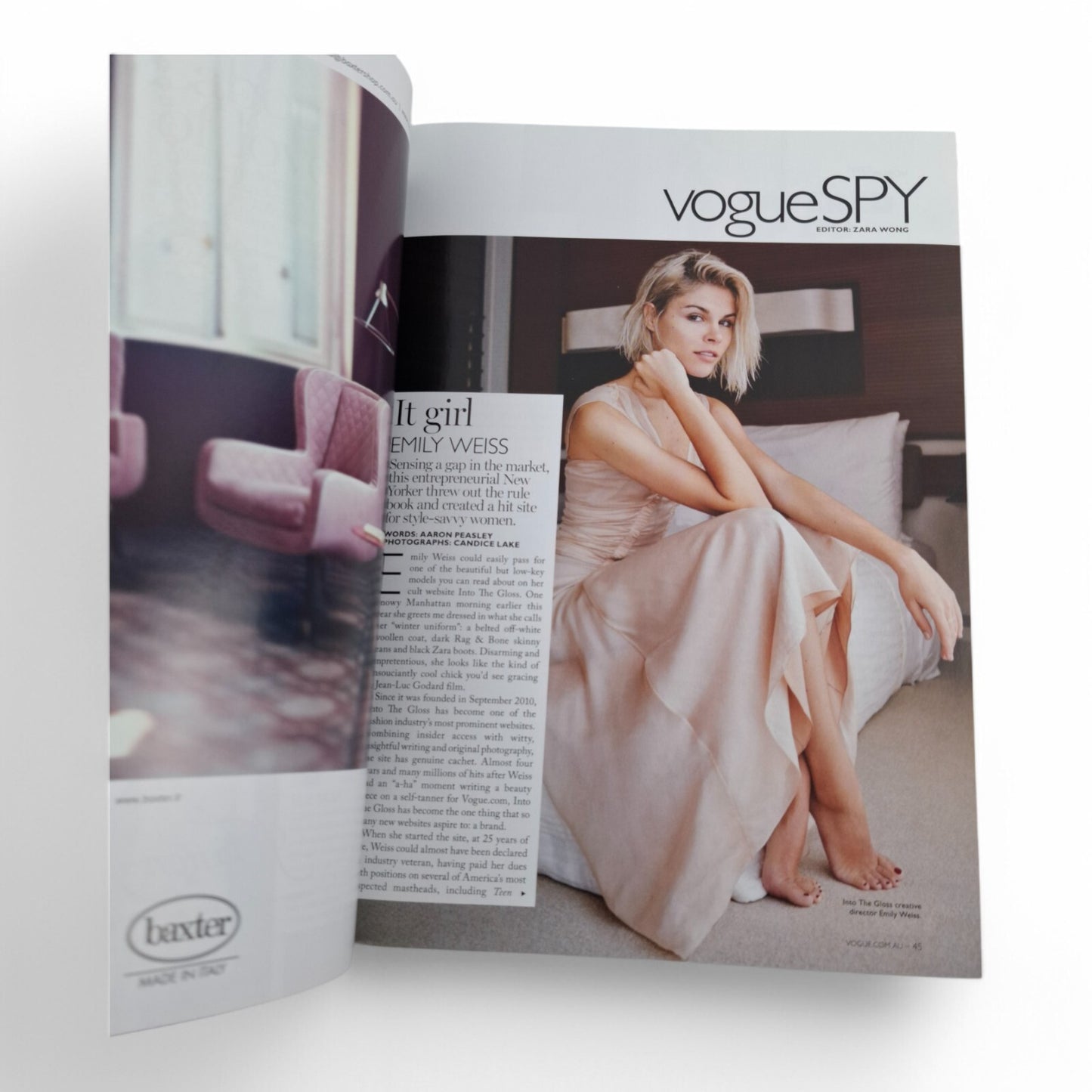 Vogue Australia July 2014 Miranda Kerr on Cover