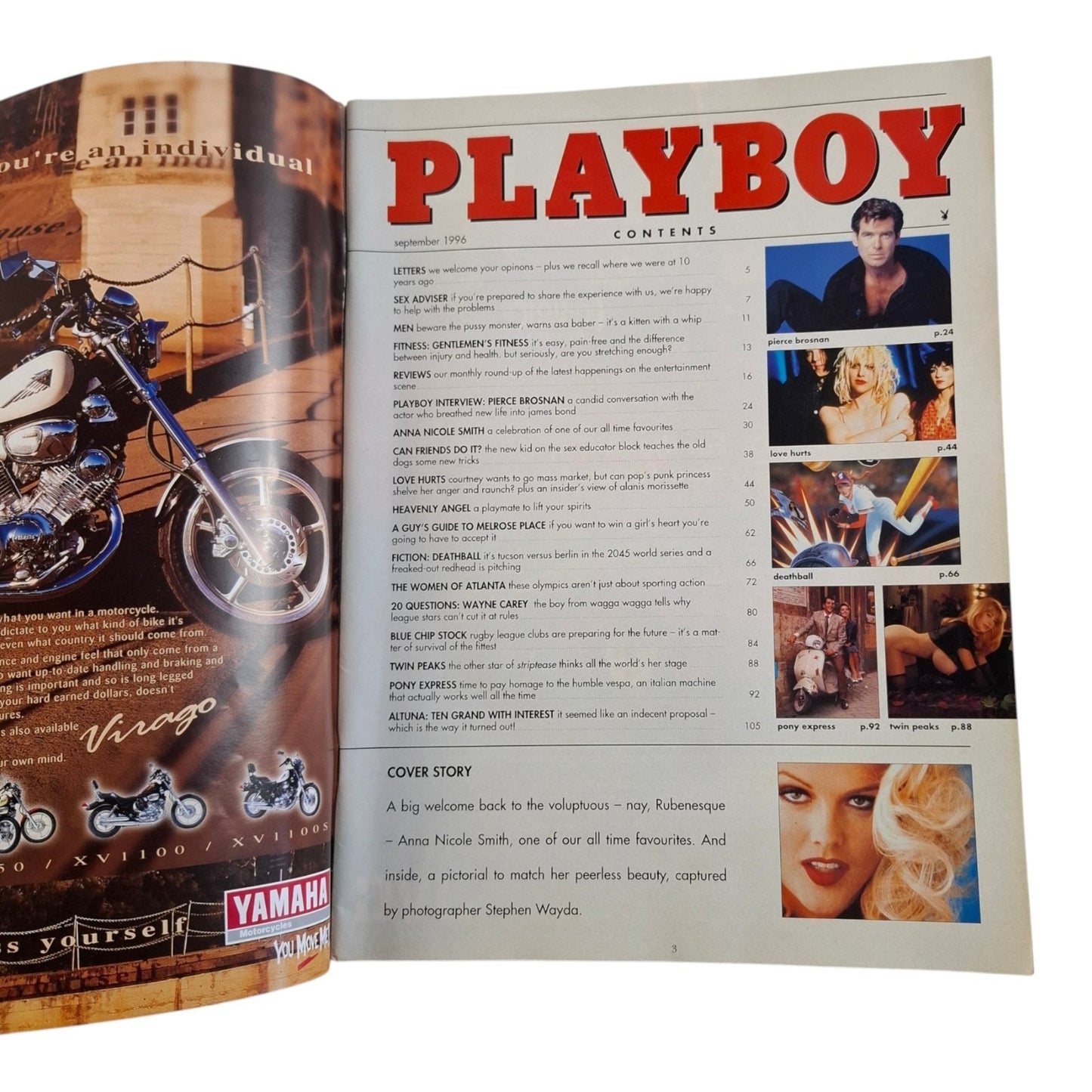 Australian Playboy Magazine September 1996 Anna Nicole Smith / Angel Boris