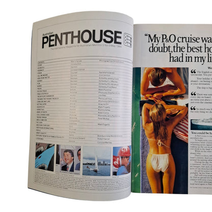 Australian Penthouse Magazine May 1984 May Ling / Paula Wood