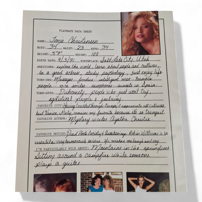 Playboy Magazine November 1991 La Toya Jackson Cover EXCELLENT