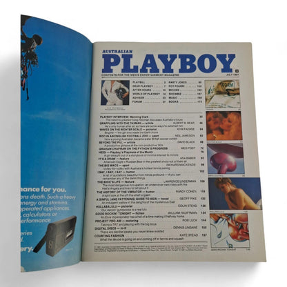 Australian PLAYBOY Magazine July 1981 CF Heidi Sorenson