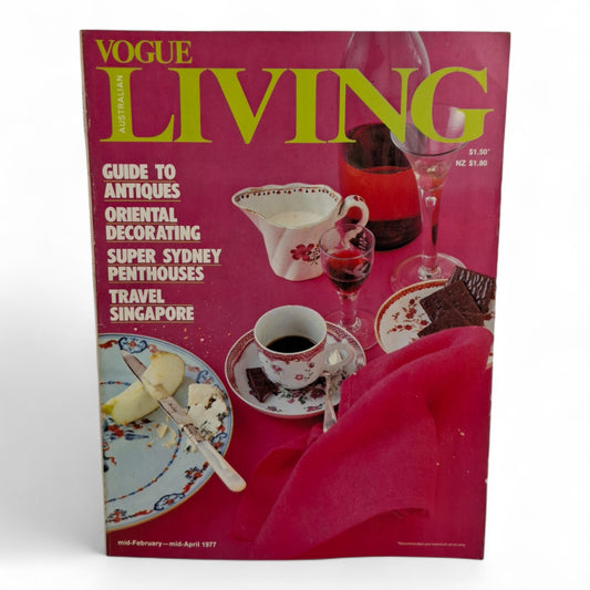 Vintage Vogue Living Australian Magazine - No. 1 1977